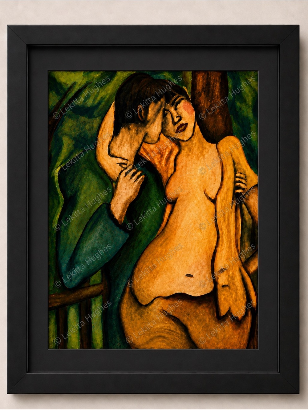 Limited Edition Print 1/75 | “The Lovers” | Wall Art |Artist: Lekitta Hughes